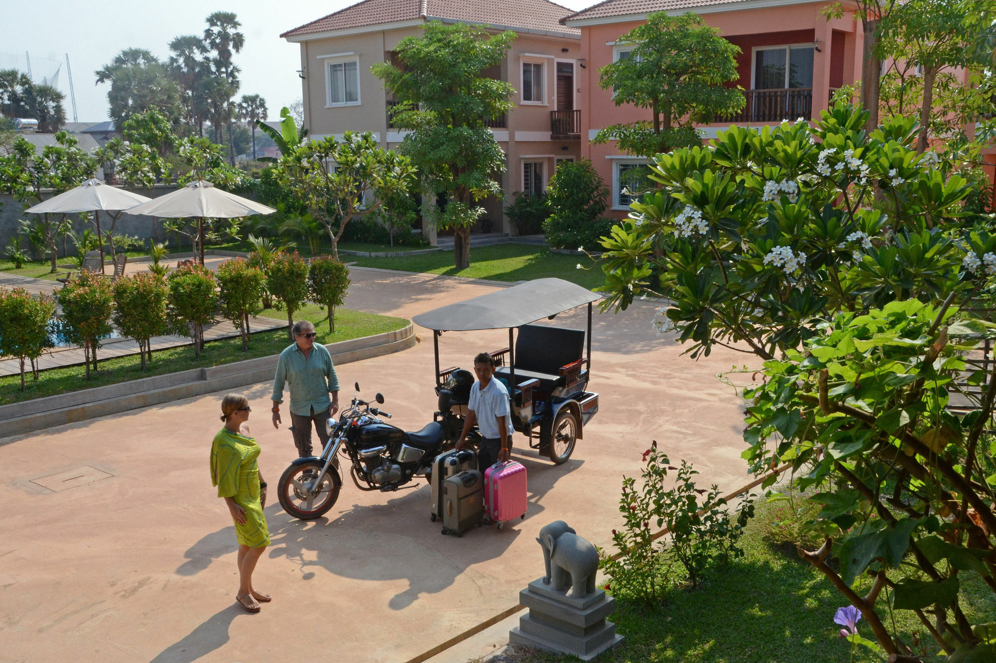 Les Residences Yen Dy Angkor Siem Reap Exterior foto